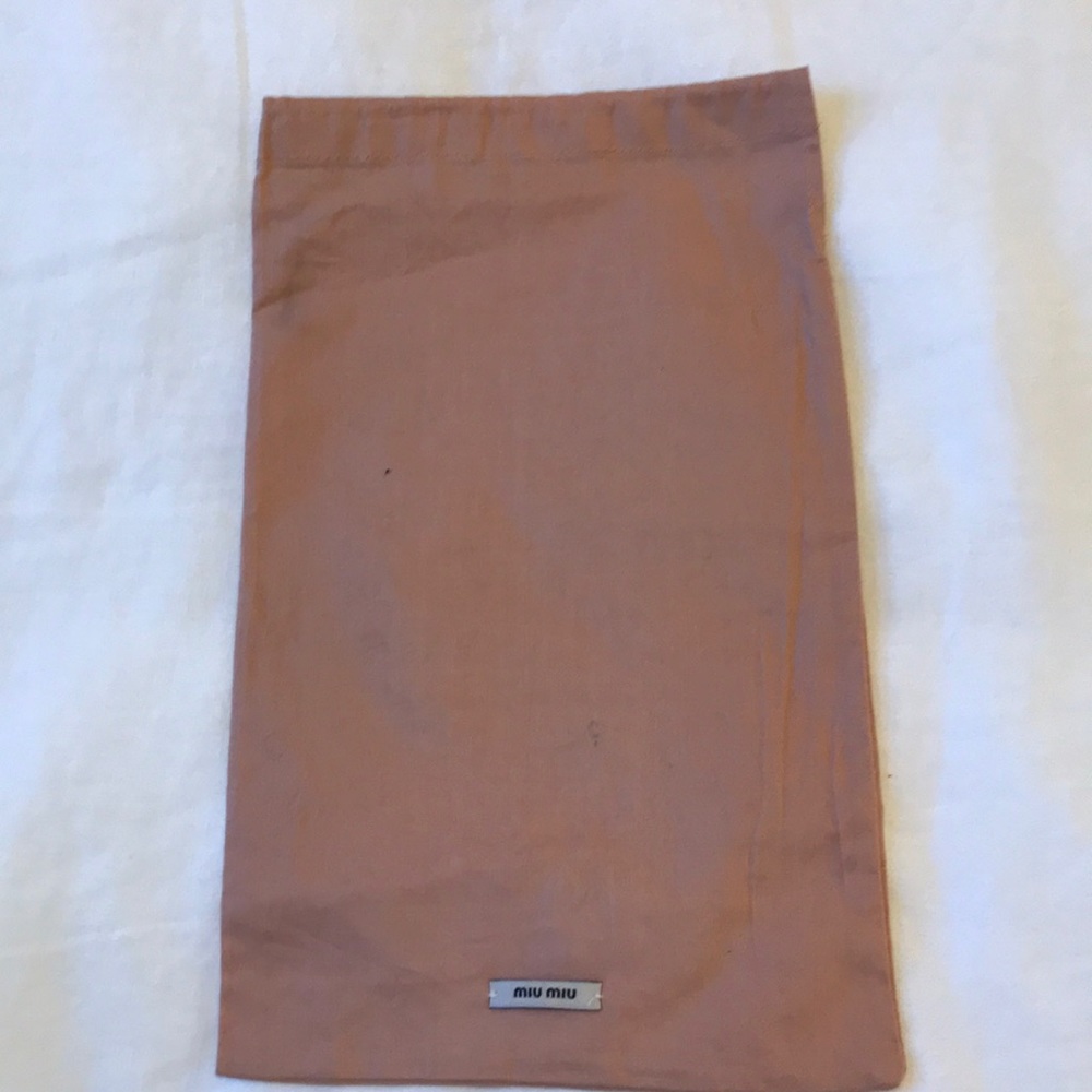 Miu Miu dust bag